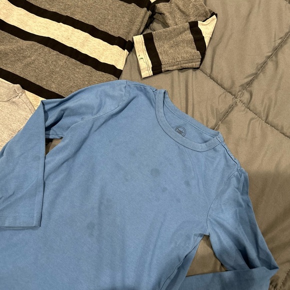 Boys Size 6 Long Sleeve Shirt Bundle | 3 Pack Basics Layering School | Preloved - Picture 4 of 4